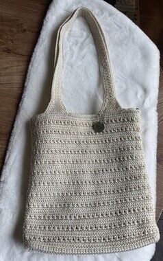 The SAK Hand Crocheted Boho Shoulder Purse Bag For Women Beach Vibe